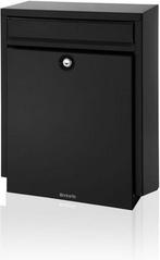Brabantia brievenbus B100 zwart mat nieuw - nog in plastic, Tuin en Terras, Ophalen of Verzenden, Nieuw