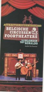 Folder - Attractions Formidables! Circussen & Foortheaters, Boeken, Kunst en Cultuur | Dans en Theater, Nieuw, Ophalen of Verzenden