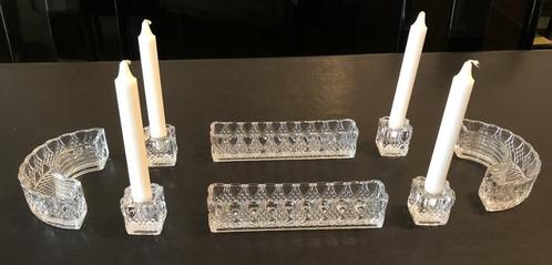 Tafelloper van gegoten glas (8 stuks), Huis en Inrichting, Woonaccessoires | Overige, Zo goed als nieuw, Ophalen