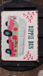 hippie bus plaque murale 40x30 cm en bois d albesia, Maison & Meubles, Enlèvement ou Envoi, Neuf