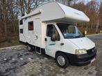 camper roller team in goede staat op fiat ducato 2.3 jtd, Alkoof, Ringverwarming, Fiat, Treinzit