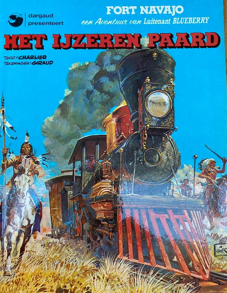 Stripboek FORT NAVAJO, LUITELANT BLEUBERRY 50 JAAR OUD, Boeken, Stripverhalen, Zo goed als nieuw, Meerdere stripboeken, Ophalen of Verzenden