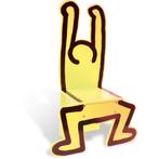 Chaise pour enfant/objet décoratif Keith Haring jaune Nouvea, Antiquités & Art, Enlèvement ou Envoi