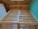 2 eenvoudige bedframes, Neiden IKEA, 2x1 persoons, Enlèvement, Comme neuf