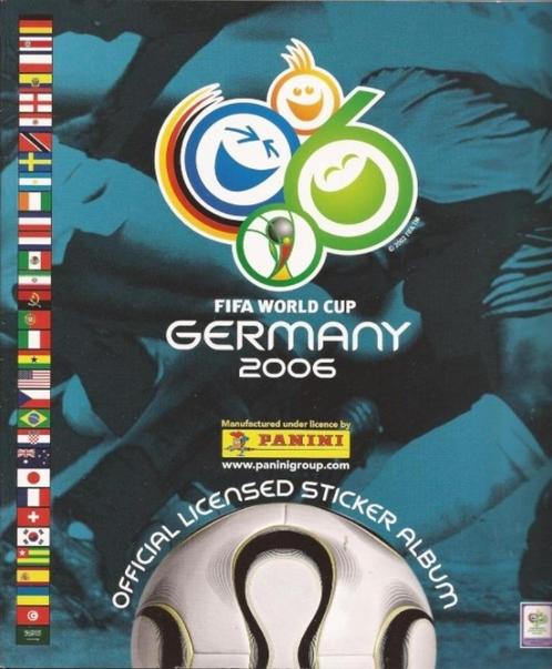 Panini WK 2006 Germany stickers RUILEN/KOPEN/VERKOPEN, Verzamelen, Sportartikelen en Voetbal, Zo goed als nieuw, Spelerskaart
