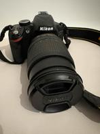 Nikon D3200 + 18-105 lens + handige fotorugzak, Audio, Tv en Foto, Ophalen of Verzenden, Gebruikt, Spiegelreflex, Nikon