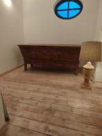 Antieke koffer, Huis en Inrichting, Woonaccessoires | Kisten, Ophalen, Gebruikt, 50 tot 75 cm, Eikenhout