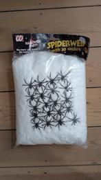 Halloween decoratie Spinnenweb met spinnen, Ophalen of Verzenden, Zo goed als nieuw