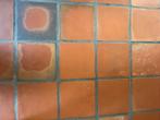 Terracotta vloertegels 100m2 19 x 19cm dikte 1,4 cm potk, Doe-het-zelf en Bouw, Ophalen, Gebruikt, Minder dan 20 cm, Minder dan 20 cm