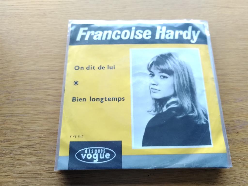 45T FRANCOISE HARDY---ON DIT DE LUI---, Enlèvement ou Envoi, Single, Utilisé, Pop