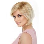 Moderne pruik vlot kort model lichtblond model Raquel, Verzenden, Nieuw, Pruik of Haarverlenging