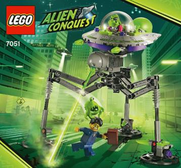 LEGO Space Alien Conquest 7051 Tripod Invader