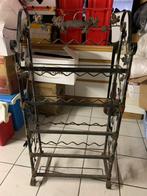 Magnifique etagere à vin en fer forgé et fleurs de vignes, Ophalen, Zo goed als nieuw, Overige gebieden, Overige typen