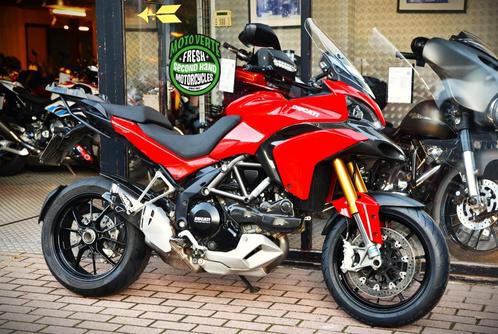 DUCATI MULTISTRADA 1200 S TOURING ***MOTOVERTE.BE***, Motos, Motos | Ducati, Entreprise, Tourisme, 2 cylindres, Enlèvement