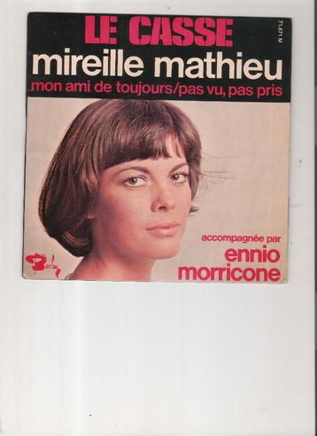 Mireille Mathieu & Ennio Morricone - EP LE CASSE BO du film, Enlèvement ou Envoi, Comme neuf, Musique de films et Bande son, 7 pouces