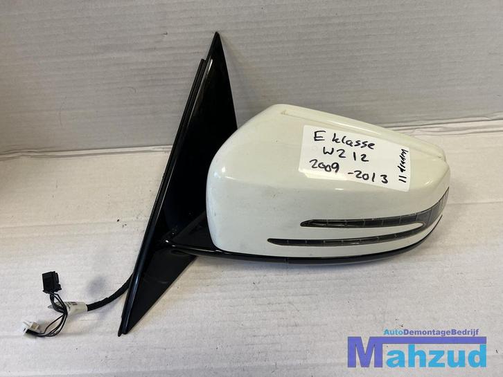 MERCEDES E KLASSE W212 Wit links spiegel 2009-2013, Autos : Pièces & Accessoires, Rétroviseurs, Mercedes-Benz, Utilisé, Enlèvement ou Envoi
