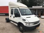 Iveco Daily 40C17 3.0 Hpi BE Trekker 10t Dubbel Cabine 6-Per, Cruise Control, Iveco, Wit, Bedrijf