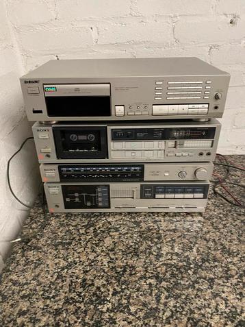 Sony vintage hifi-set voor onderdelen beschikbaar voor biedingen