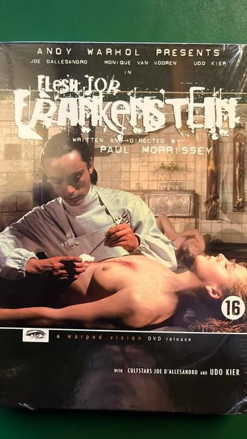 Andy Warhol Presents - Flesh for Frankenstein - DVD SEALED beschikbaar voor biedingen