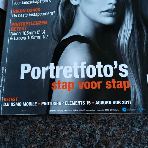 Fotografie ' Shoot'. Informatief maandblad. Prijs/ jaargang, Boeken, Tijdschriften en Kranten, Zo goed als nieuw, Ophalen of Verzenden