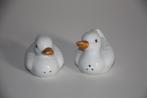Retro witte eendjes zout en peper set, Verzamelen, Verzenden, Huis en Inrichting