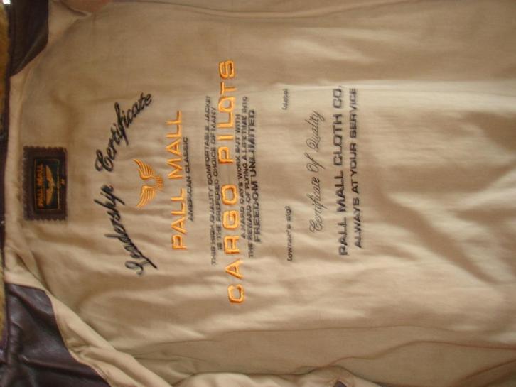 Vliegtuig vest Pall Mall, Kleding | Heren, Jassen | Winter, Zo goed als nieuw, Maat 48/50 (M), Bruin, Ophalen of Verzenden