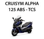CRUISYM ALPHA 125CC SPORTIEF MET STRAK DESIGN met GPS Garmin, Motoren, SYM, Particulier, 125 cc, Overig