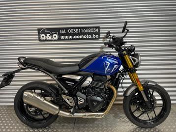 ALS NIEUW! Triumph Speed 400 ABS 35KW + Garantie + Onderhoud beschikbaar voor biedingen