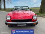 Fiat 124 Spider | 1980 | Route 66 Auctions, Cabriolet, Alcantara, Zwart, Bedrijf
