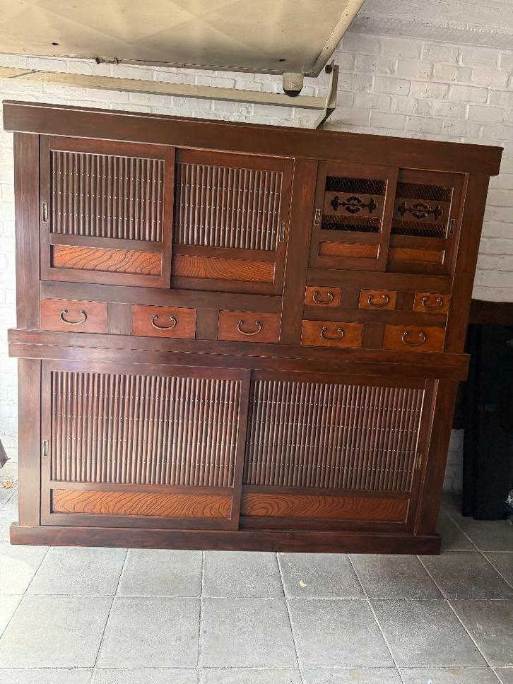 Grand meuble de cuisine TANSU, Huis en Inrichting, Kasten | Buffetkasten, Gebruikt, 150 tot 200 cm, 150 tot 200 cm, 25 tot 50 cm