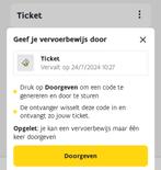 5 x De lijn ticket, Tickets & Billets, Transports en commun