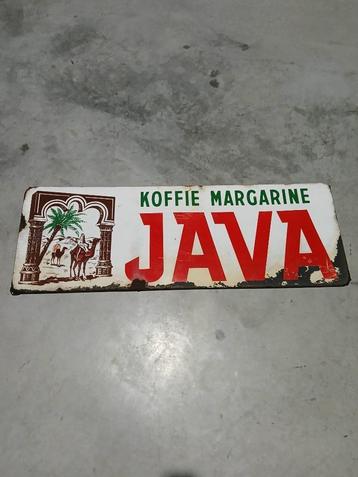 Reclame bord JAVA. beschikbaar voor biedingen