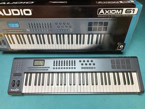 Axiom 61 Keyboard USB Midi ZEER GOEDE STAAT!!! + Staander, Musique & Instruments, Claviers, Utilisé, 61 touches, Autres marques