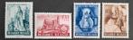 België: OBP 777/80 ** Abdij van Chèvremont 1948., Postzegels en Munten, Postzegels | Europa | België, Ophalen of Verzenden, Orginele gom