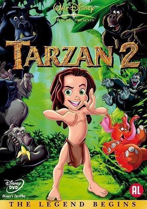 Disney dvd - tarzan 2 - The legend begins, CD & DVD, DVD | Films d'animation & Dessins animés, Enlèvement ou Envoi