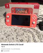 Nitendo switch lite corail, Games en Spelcomputers, Spelcomputers | Nintendo Switch Lite, Ophalen, Roze of Coral, Zo goed als nieuw