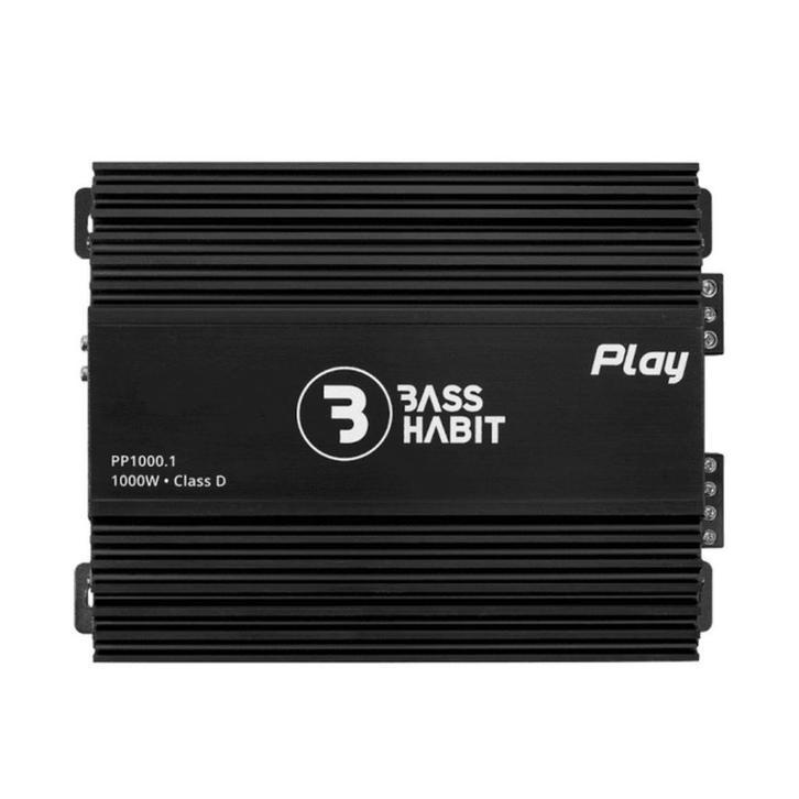 Bass Habit Play Power 1000.1 G2 monoblok, Auto diversen, Autospeakers