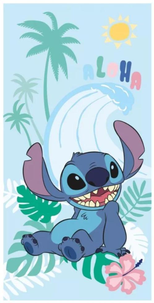 Lilo en Stitch Badlaken / Strandlaken Aloha - Disney, Kinderen en Baby's, Kinderkleding | Kinder-zwemkleding, Nieuw, Overig, One size