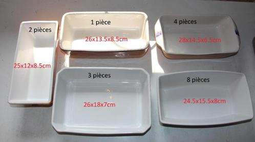Plats pour le four, Huis en Inrichting, Keuken | Servies, Zo goed als nieuw, Ophalen