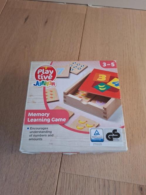 LEERBOX GEHEUGEN, Kinderen en Baby's, Speelgoed | Educatief en Creatief, Zo goed als nieuw, Rekenen, Ophalen