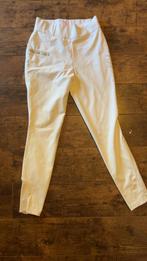 Witte wedstrijd broek, Dieren en Toebehoren, Paardrijkleding, Ophalen, Zo goed als nieuw, Dames, Onderkleding