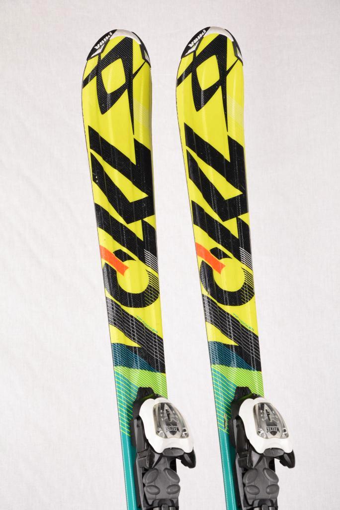 120 kinder ski's VOLKL RACETIGER SL + Marker, Sport en Fitness, Skiën en Langlaufen, Gebruikt, Ski's, Ski, Carve, Ophalen of Verzenden