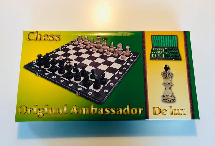 Nieuw schaakbord, Hobby en Vrije tijd, Gezelschapsspellen | Bordspellen, Nieuw, Een of twee spelers, Ophalen