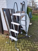 Trap zwembad, Tuin en Terras, Ophalen, Zo goed als nieuw, Ladder
