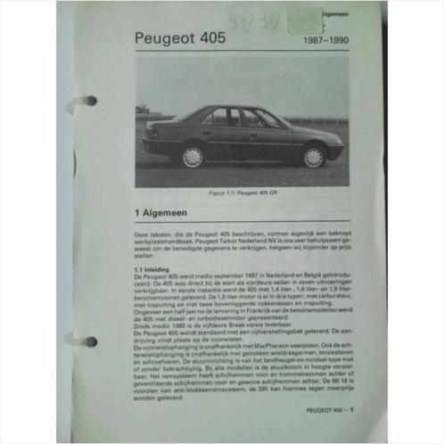 Peugeot 405 Vraagbaak losbladig 1987-1990 #1 Nederlands, Livres, Autos | Livres, Utilisé, Peugeot, Enlèvement ou Envoi