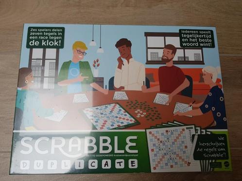 Scrabble Duplicate - Mattel - Nieuw in verpakking, Hobby & Loisirs créatifs, Jeux de société | Jeux de plateau, Neuf, 1 ou 2 joueurs