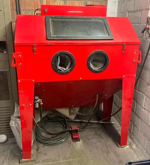 Zandstraalcabine met afzuiging Hobbyblasters., Auto diversen, Autogereedschap, Gebruikt, Ophalen