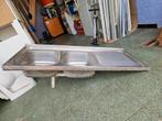 Spoelbak opbouw, Ophalen, Gebruikt, Inox