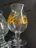 Drie duvelglazen, Verzamelen, Ophalen, Zo goed als nieuw, Glas of Glazen, Duvel