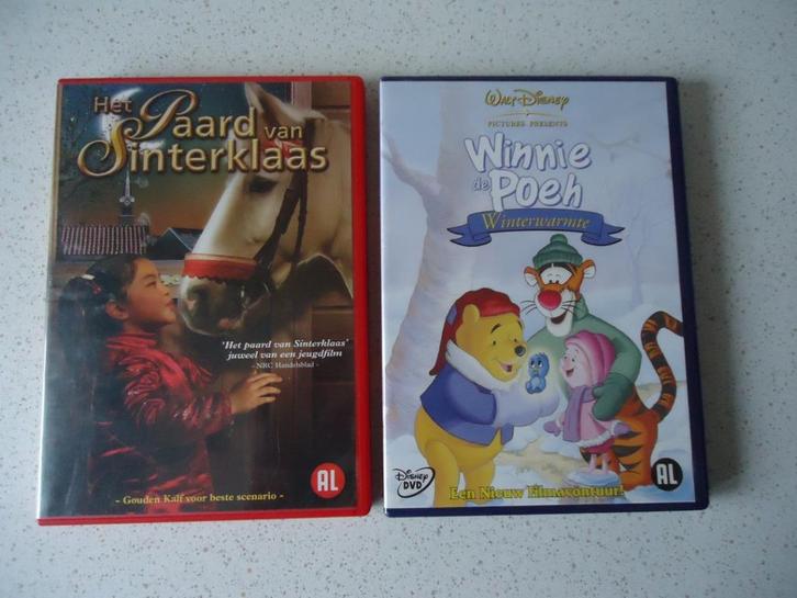 2  DVD's Het Paard van Sinterklaas & Winnie The Poeh", Cd's en Dvd's, Dvd's | Kinderen en Jeugd, Zo goed als nieuw, Tv non-fictie